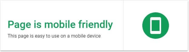 Website Is Mobile Friendly