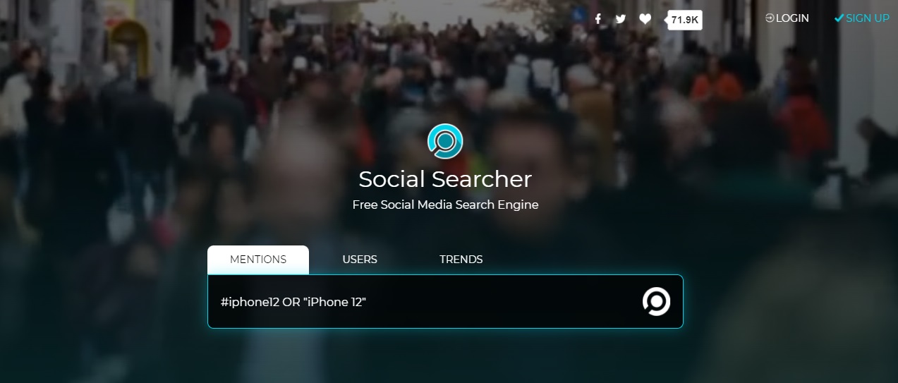 SocialSearcher