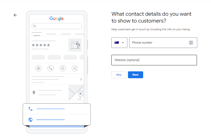 GMB Listing Creation - Step 6