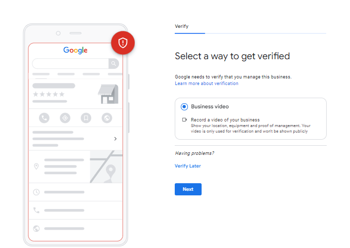 GMB Listing Creation - Step 7