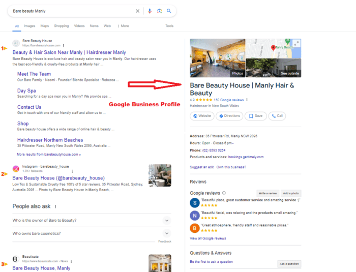 What is Google Business Profile