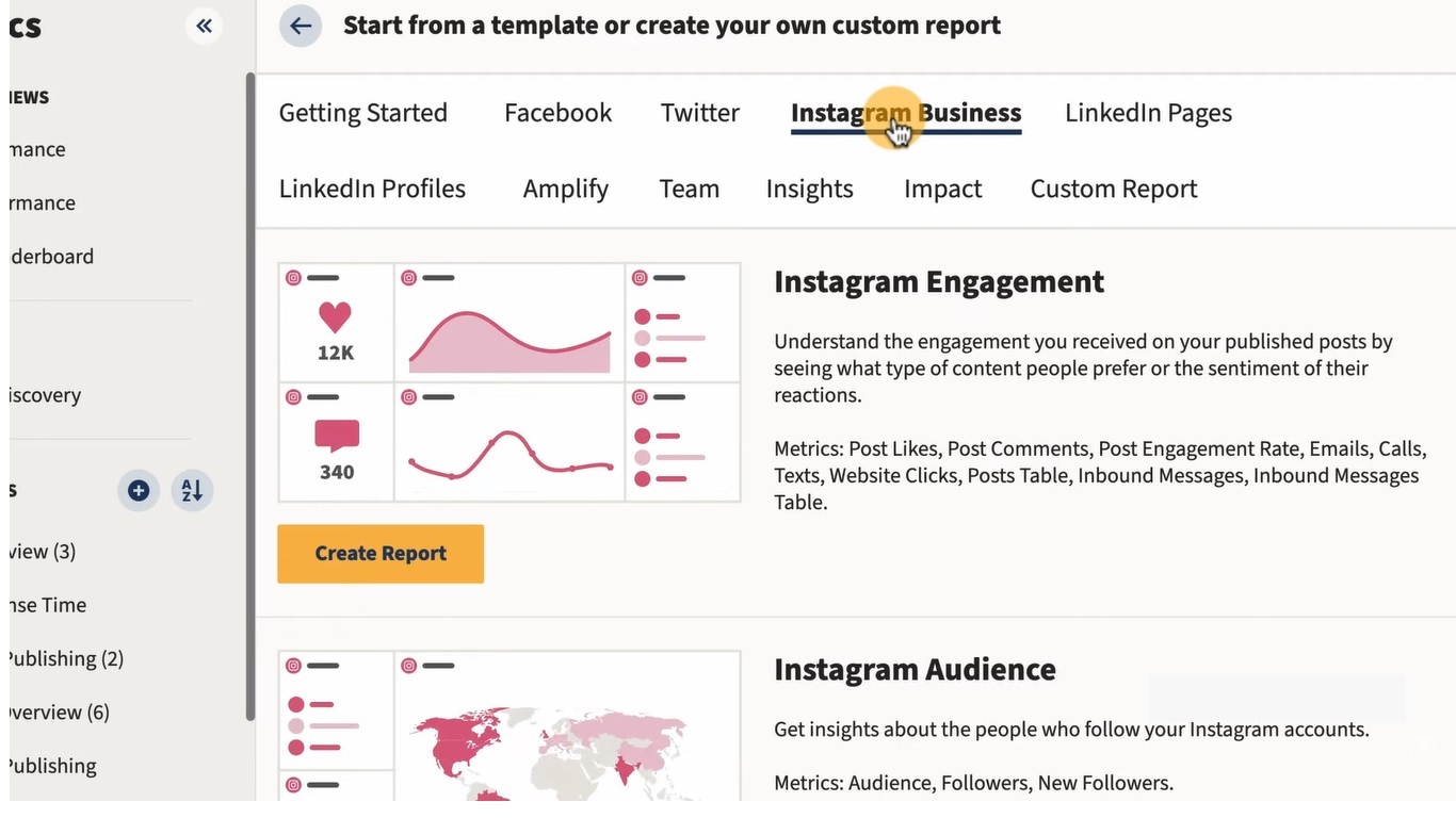 Instagram Hootsuiteto obtain time periods for instagram post
