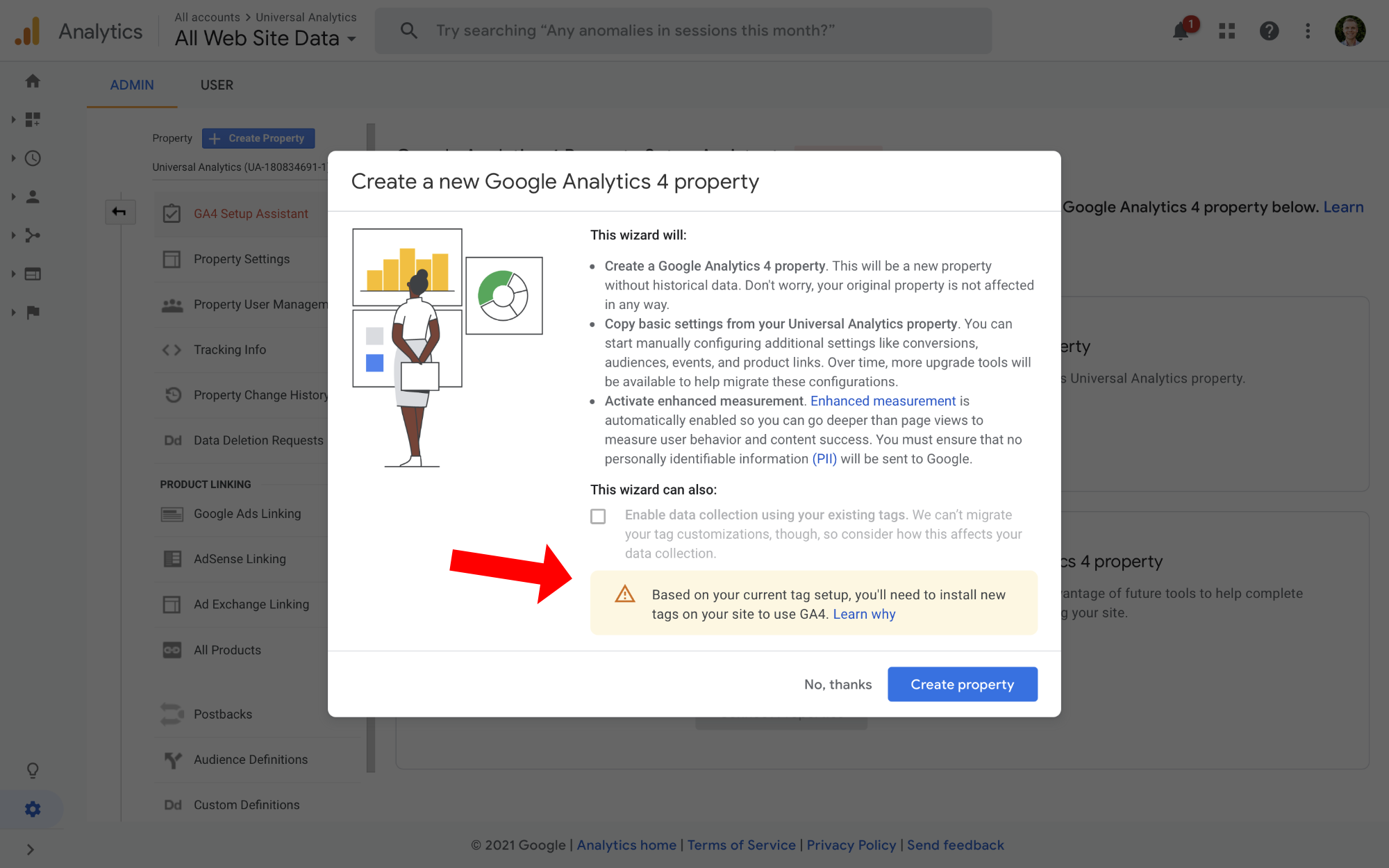 Upgrade+Google+Analytics+4