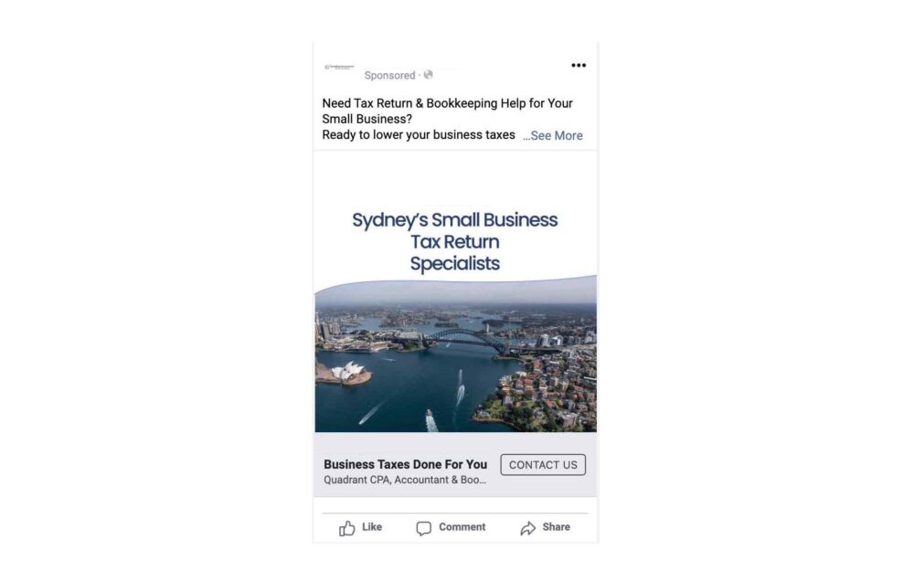 Social Media ads for Accountants
